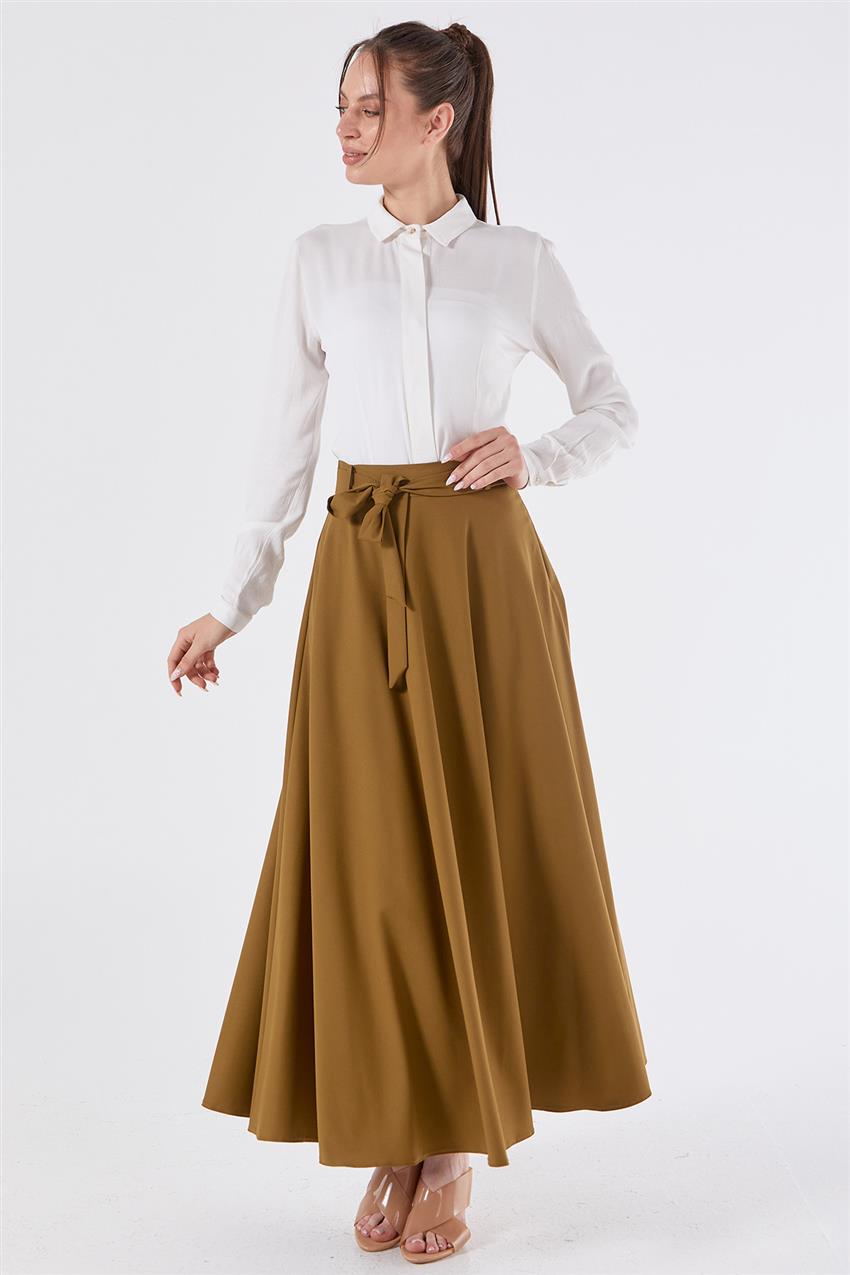 Skirt-Olive DO-B23-52018-08
