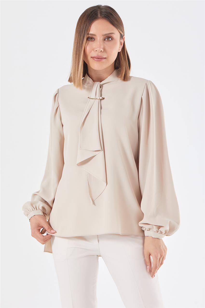 Blouse-Beige LVSS2222002-C050