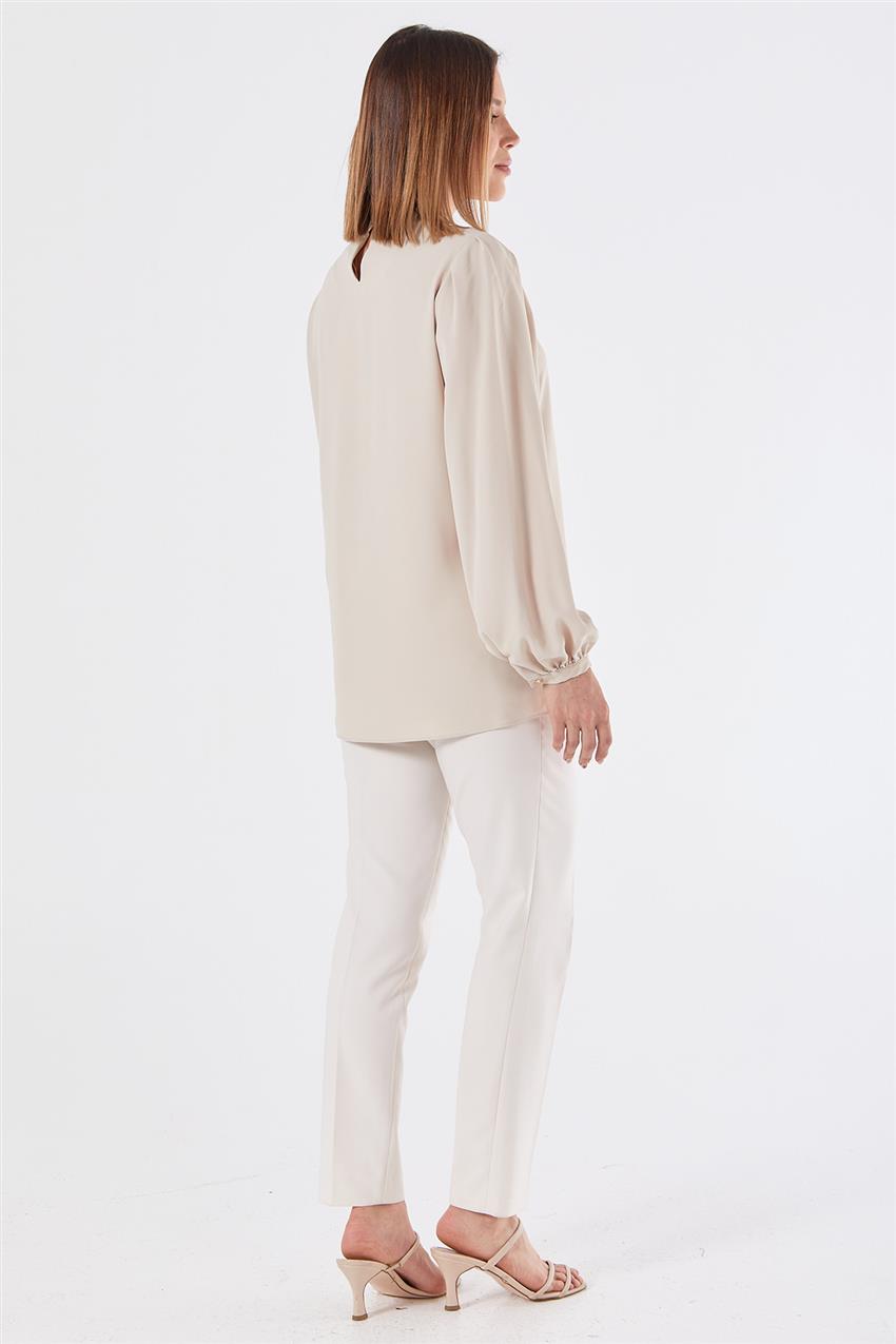 Blouse-Beige LVSS2222002-C050