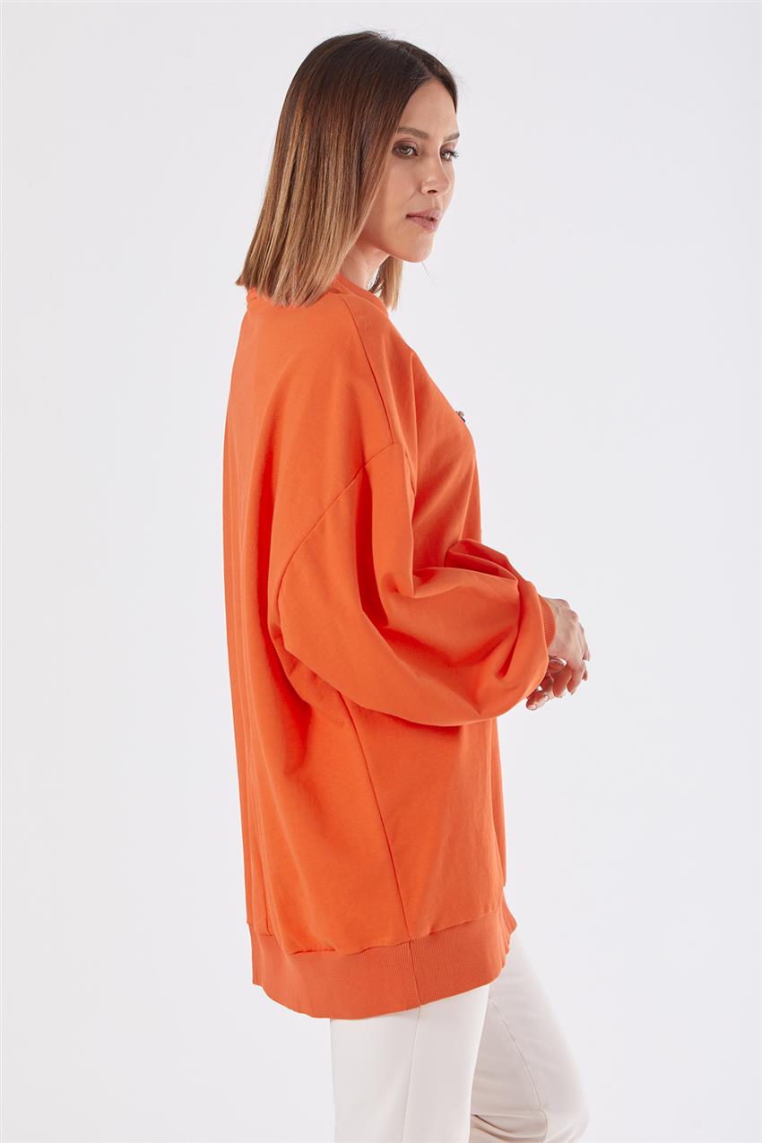 Sweatshirt-orange 270018-R213