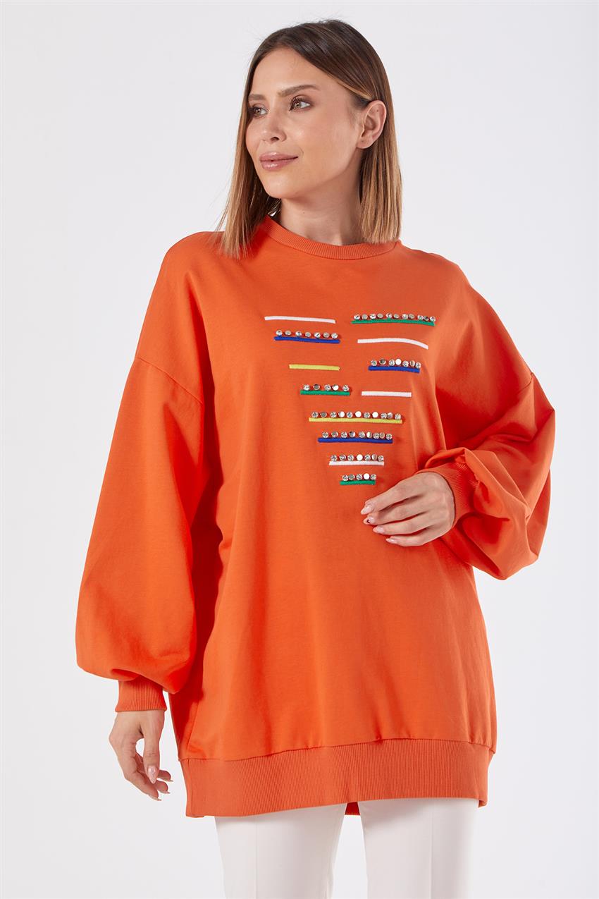 Sweatshirt-orange 270018-R213