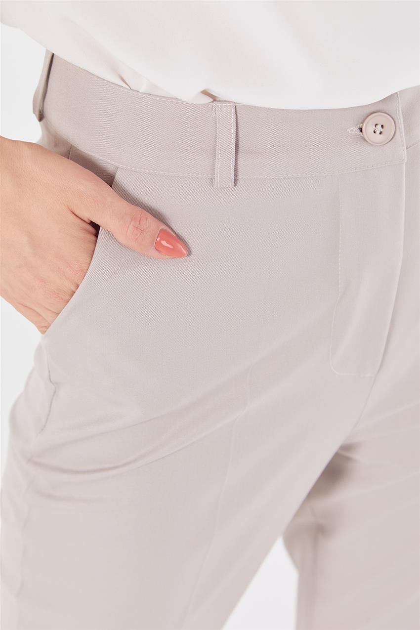 Slim Fit Taş Klasik Pantolon