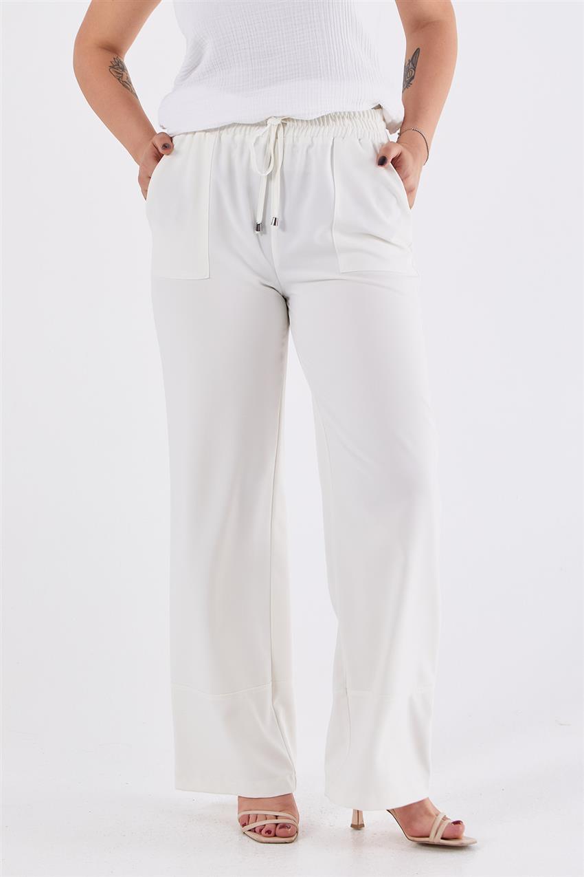 Pants-White 5388-02