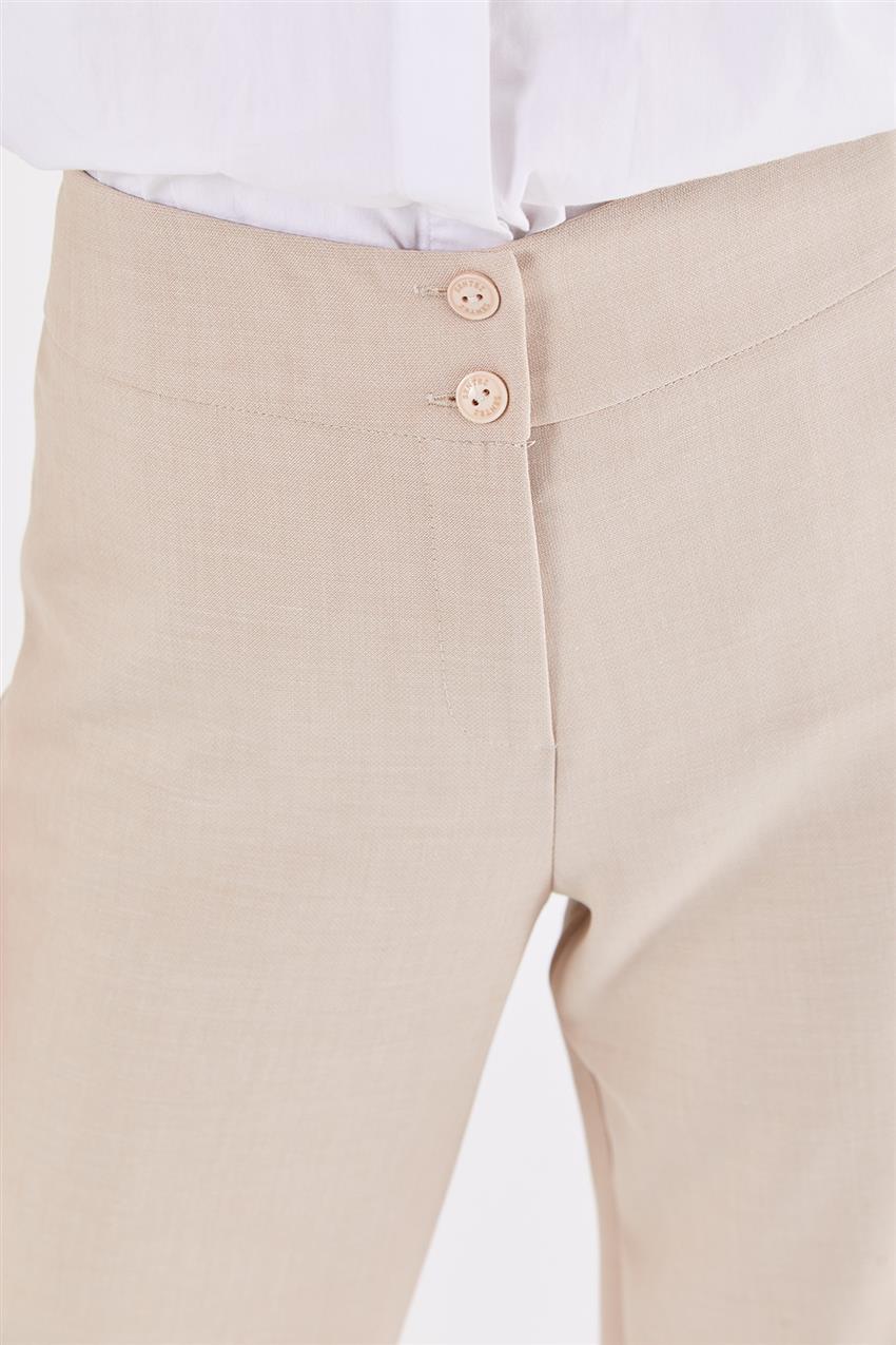 İki Düğmeli Taş Klasik Pantolon