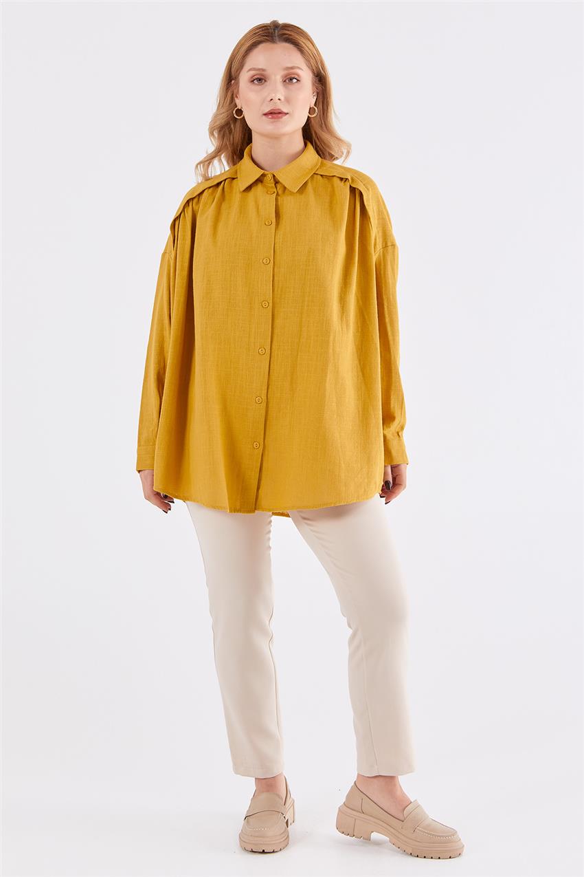 Shirt-Mustard YZ-6281-55