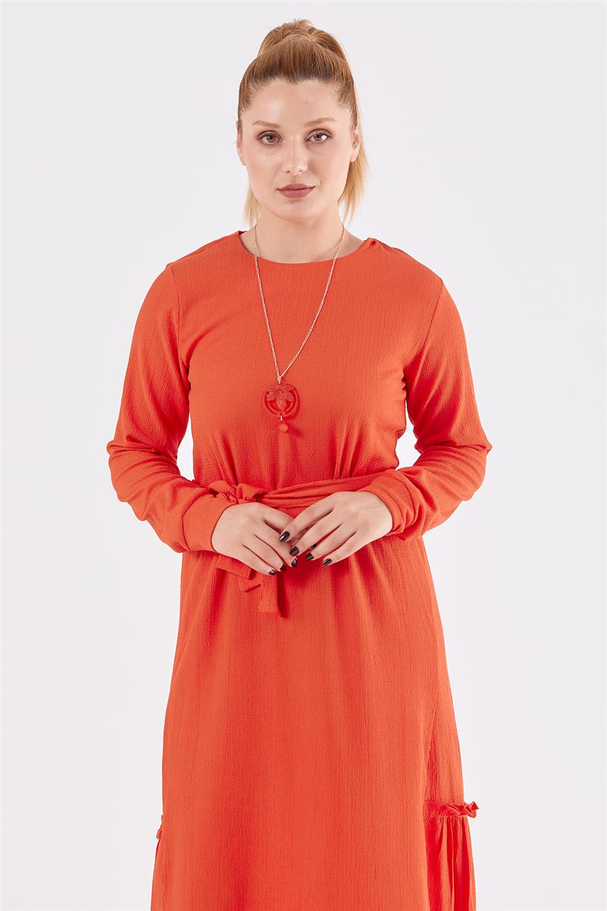 Dress-Orange D3065-37