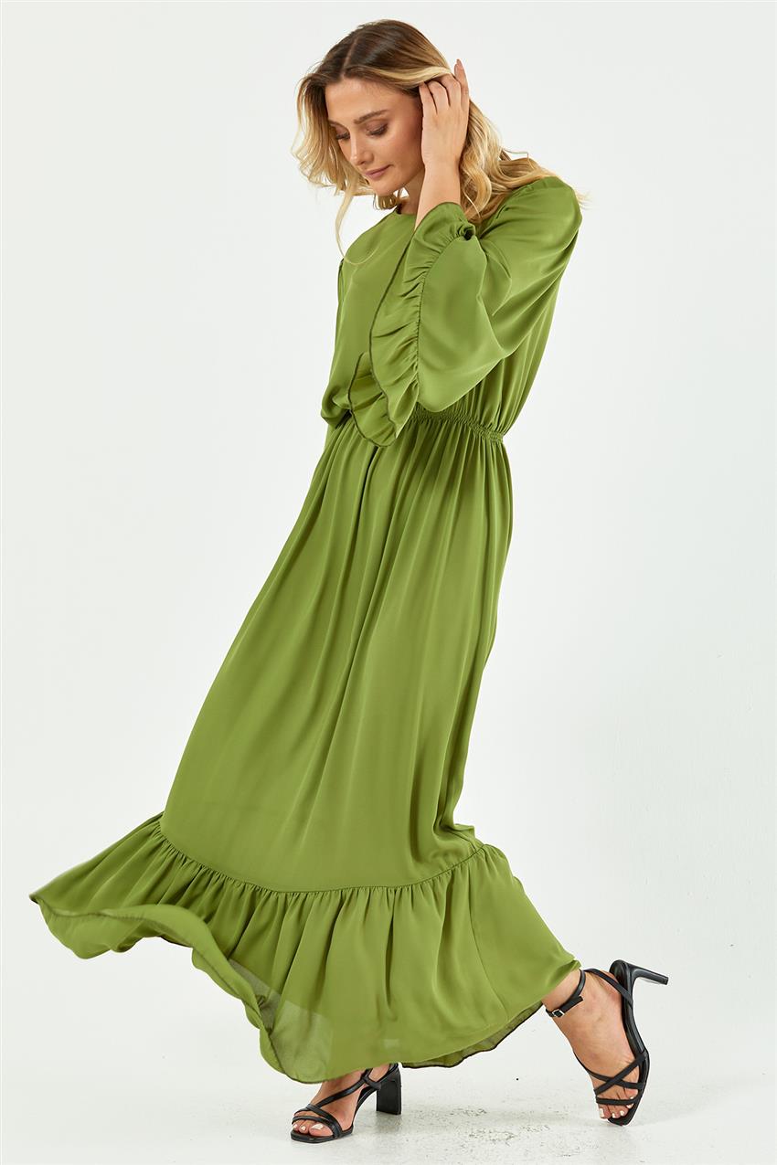 MM1507-21 فستان-أخضر