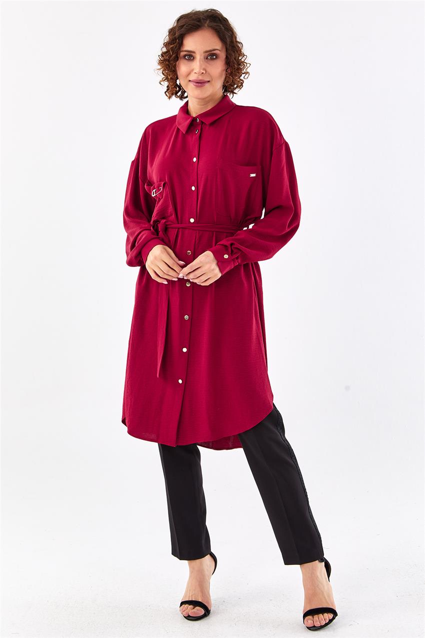 Shirt-Claret Red LVSS2223022-C720