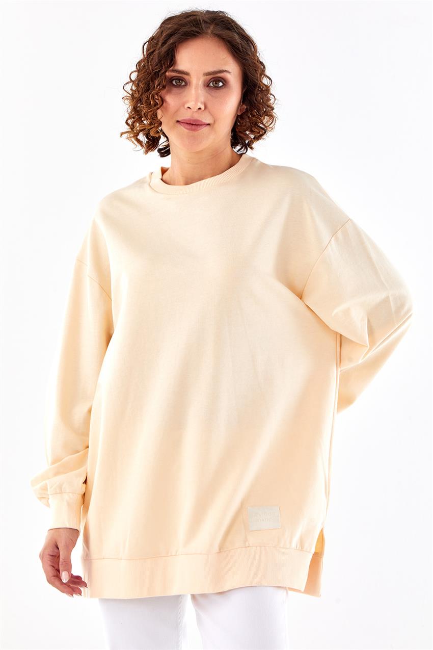 Sweatshirt-Cream 270027-R167