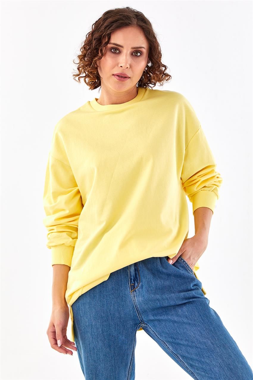 Sweatshirt-Yellow 270027-R233