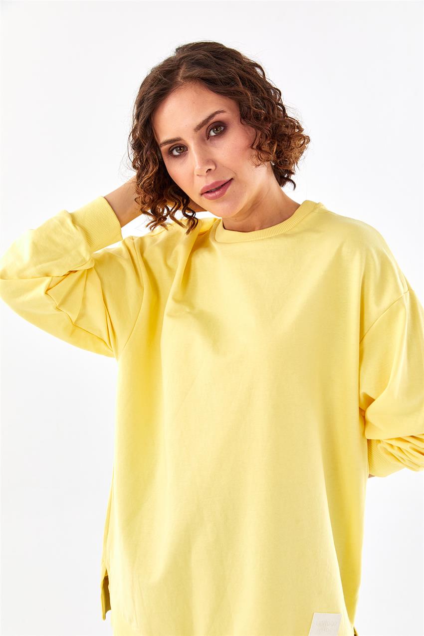 Sweatshirt-Yellow 270027-R233