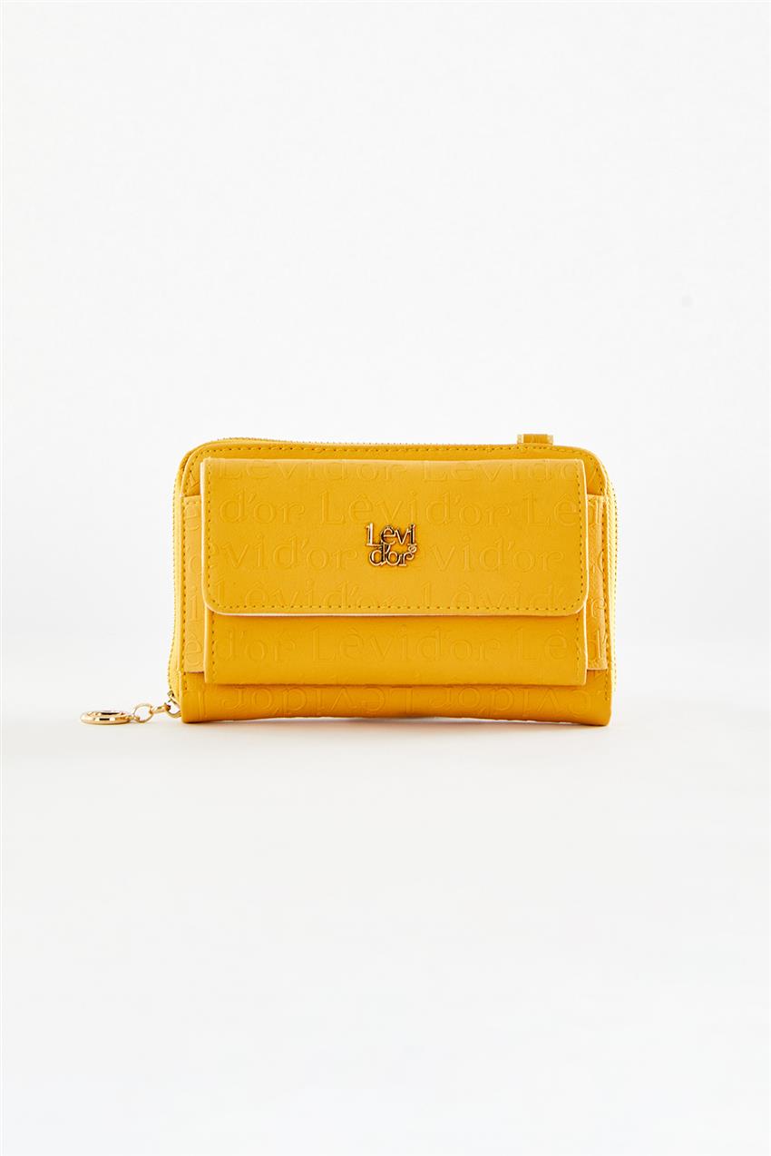 Wallet-Mustard LVSS2191001-C100