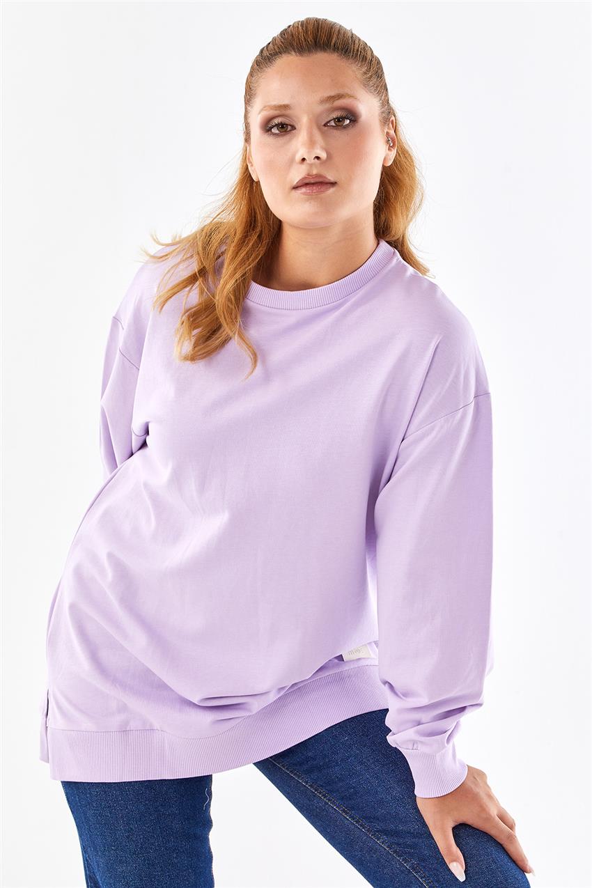 Basic Lila Sweatshirt