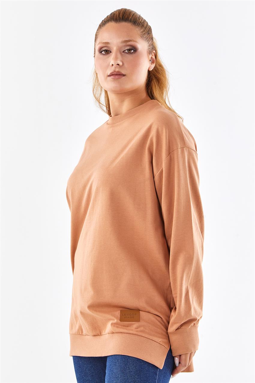 Basic Camel Sweatshirt