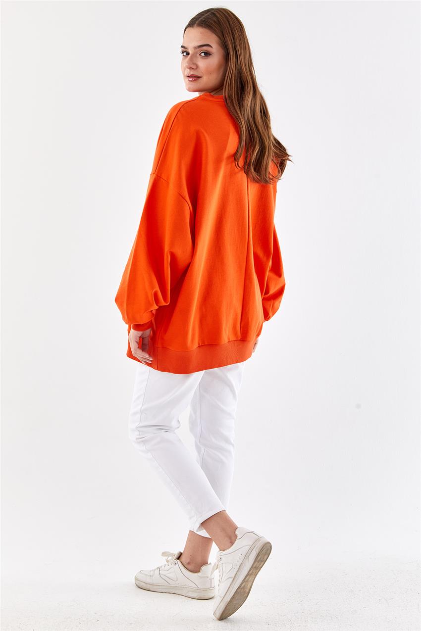 Sweatshirt-orange 270028-R213