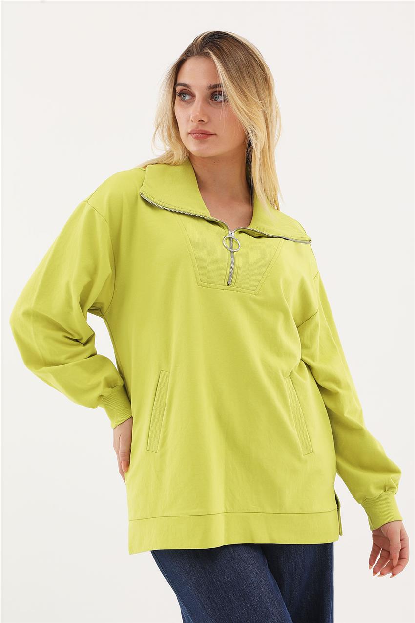 Sweatshirt-Pistachio Green 270032-R090