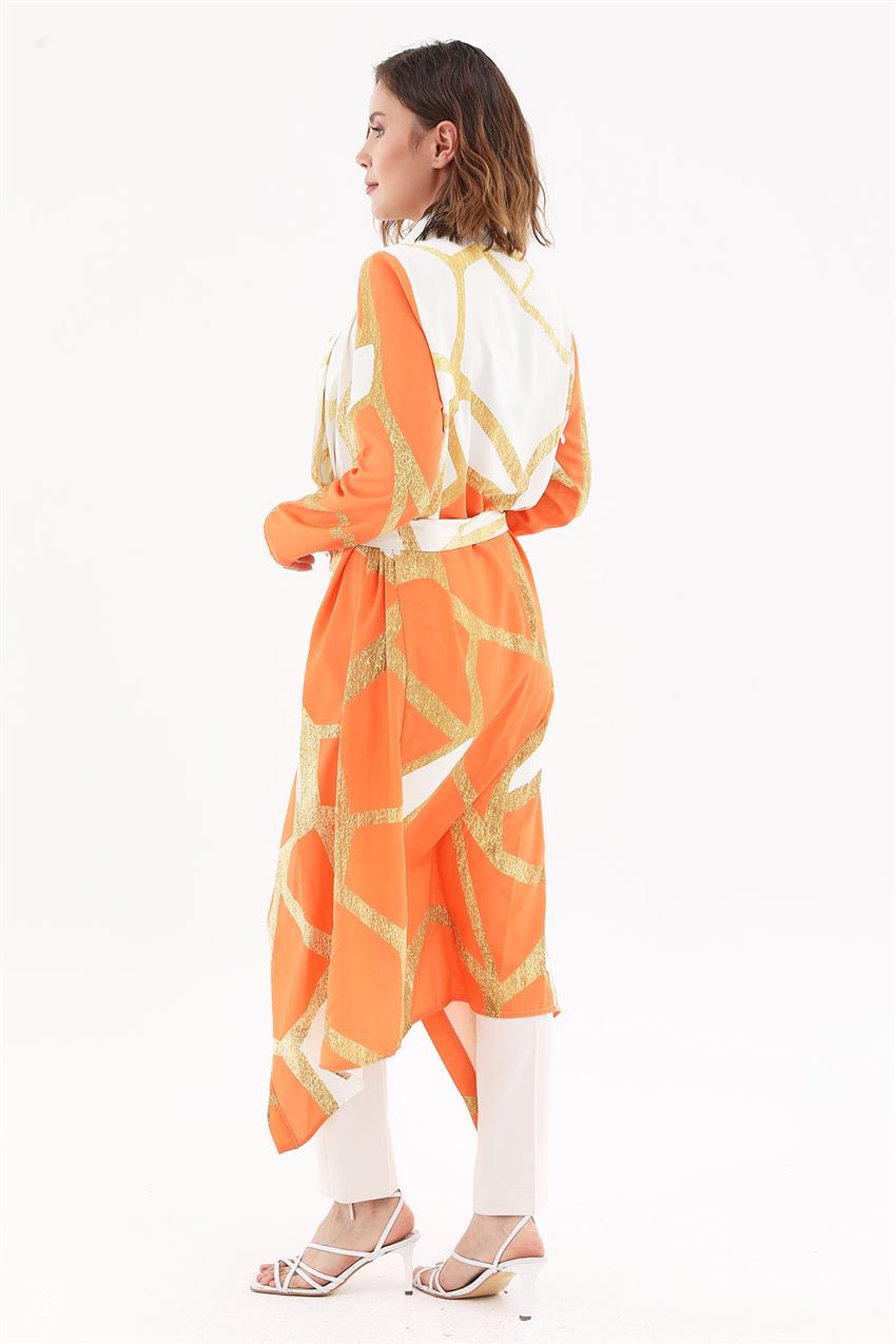 Kimono-Ecru Orange 10-1167-324