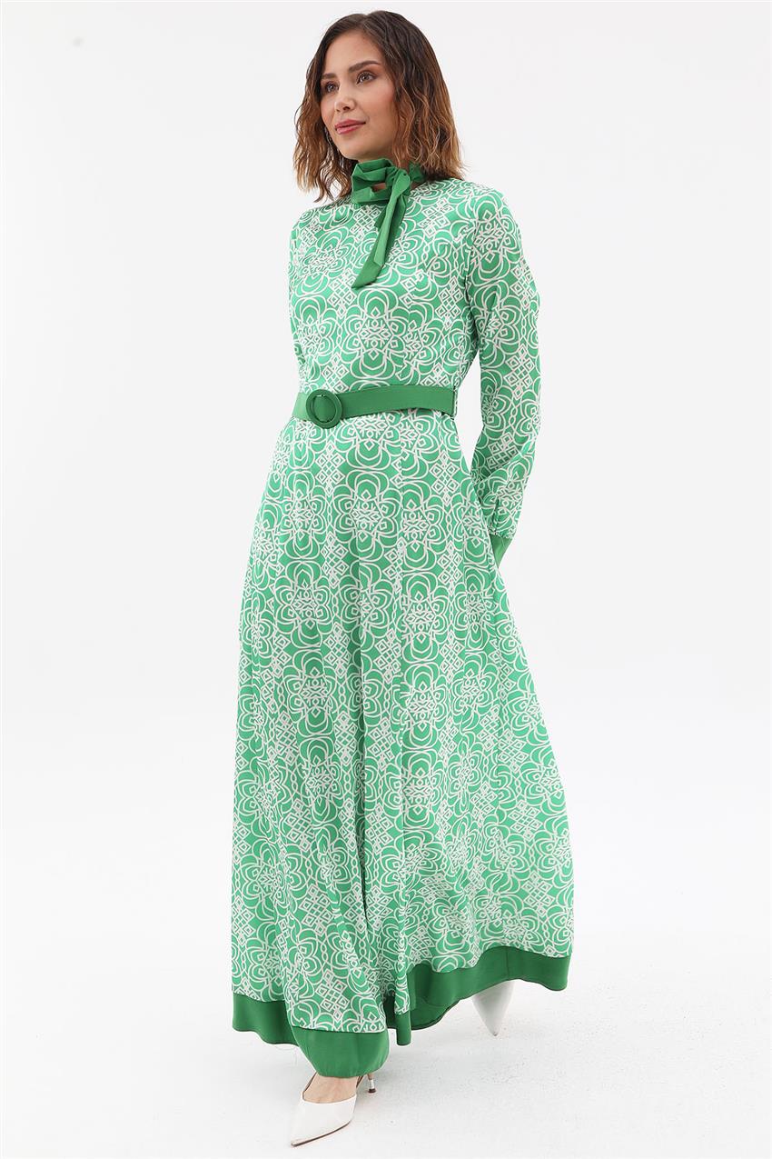 Elbise-Yeşil DO-B23-63027-07