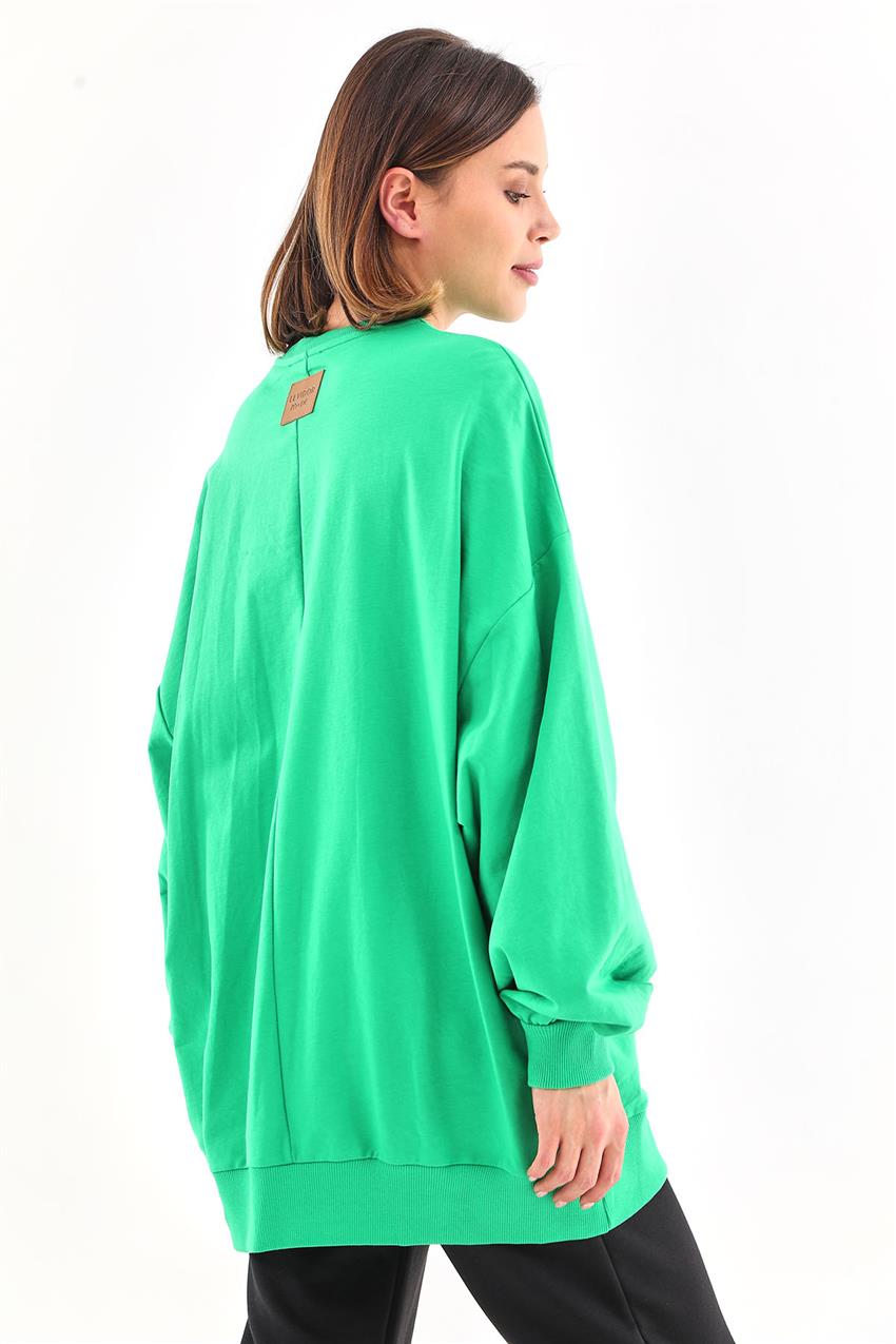 Sweatshirt-Benetton Green 270028-R337