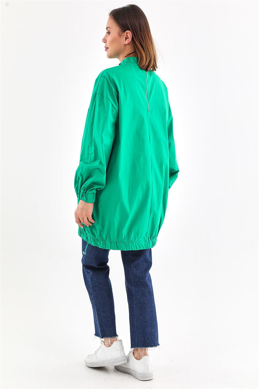 Blouse-Benetton Green 220009-R337