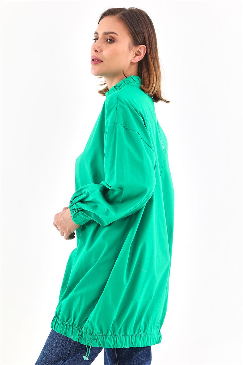 Blouse-Benetton Green 220009-R337