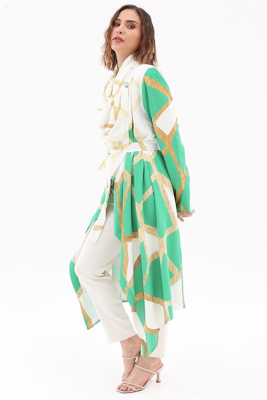 Kimono-Ecru Green 10-1167-306