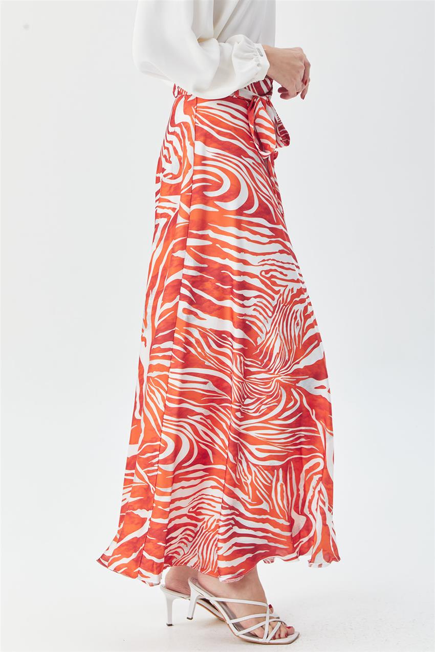 Skirt-Orange DO-B23-52003-27