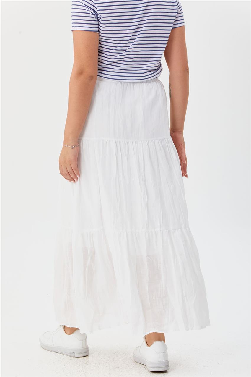 Skirt-White 1526-02