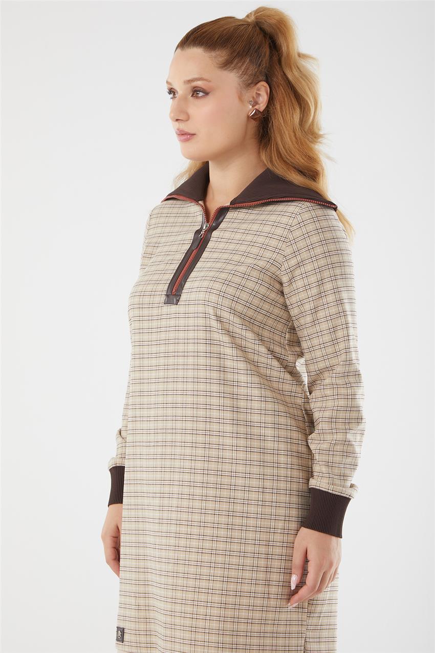 Tunic-Brown 23KT405-2132