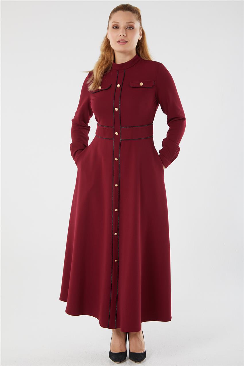 Dress-Claret Red 23KT902-1474