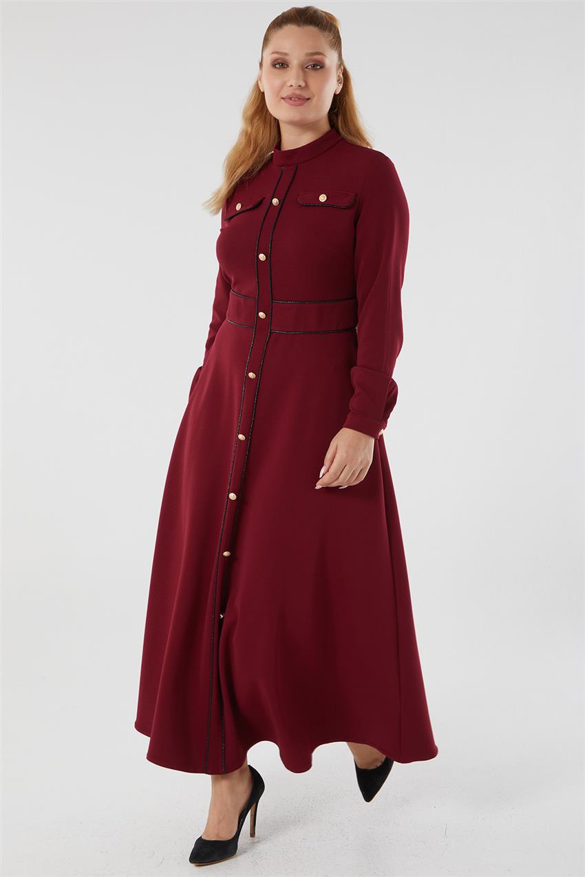 Dress-Claret Red 23KT902-1474