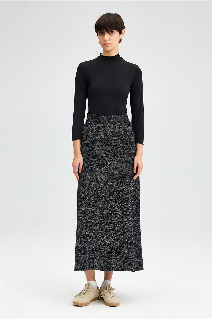 Skirt-Black 23F1XD163-101