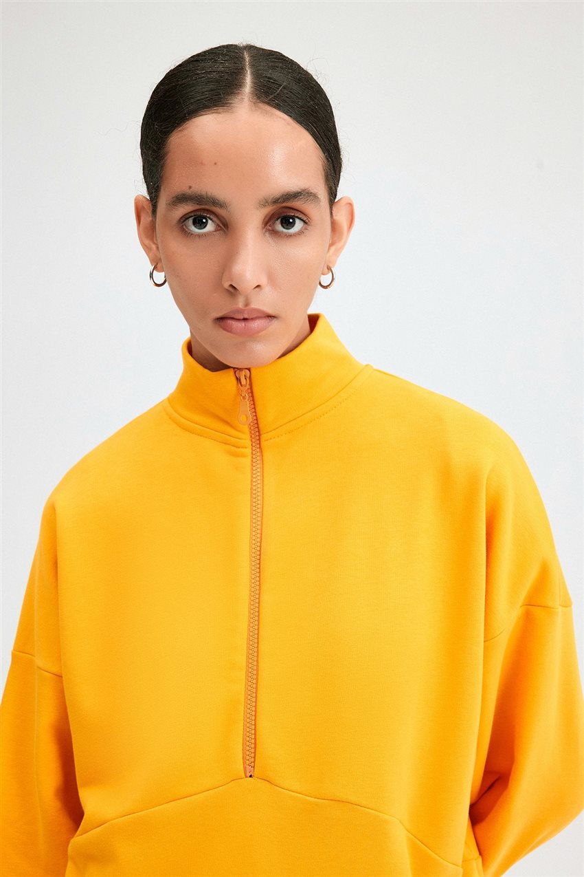 Sweatshirt-Yellow 23F1X0132-138