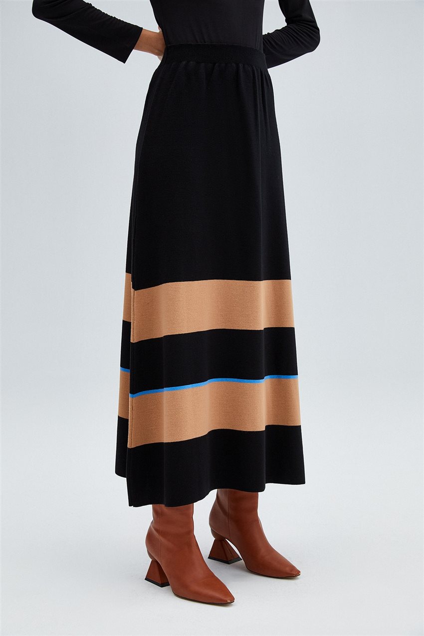 Skirt-Black 23f1xd107-101