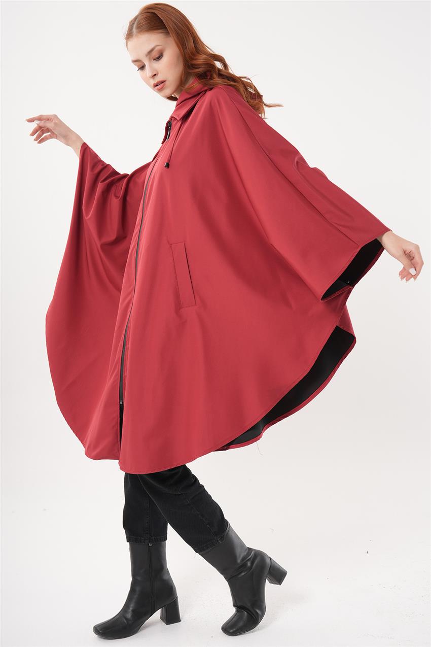 Poncho-Claret Red 0030698-016