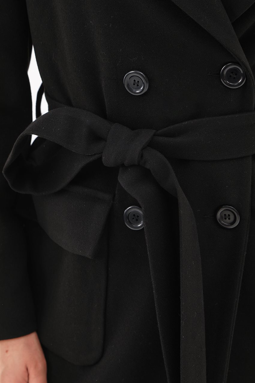 Coat-Black N6025-01