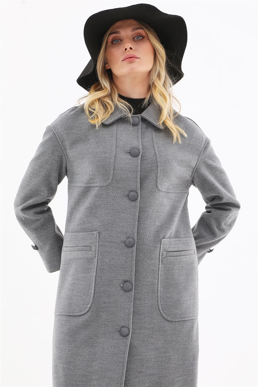 Coat-Gray N6026-04