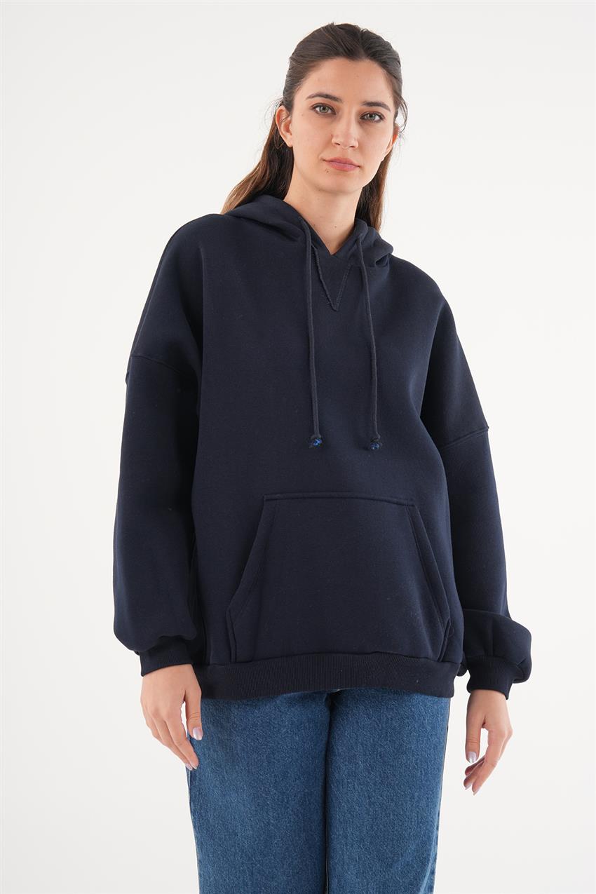 Sweatshirt-Navy Blue 31476-17