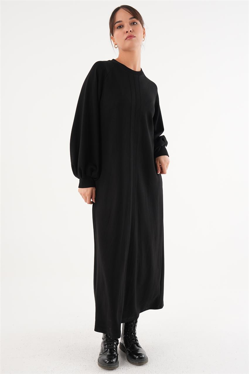 330124-R236 فستان-أسود