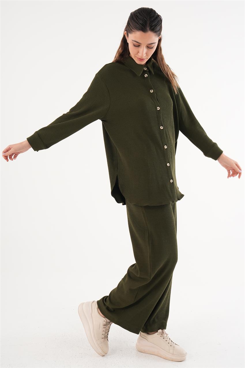 Suit-Olive Green 100121-R108