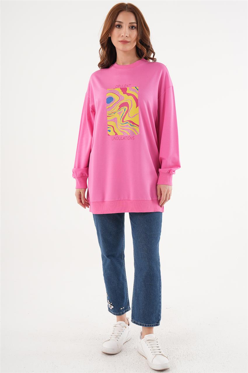 Sweatshirt-Fuchsia 270052-R091