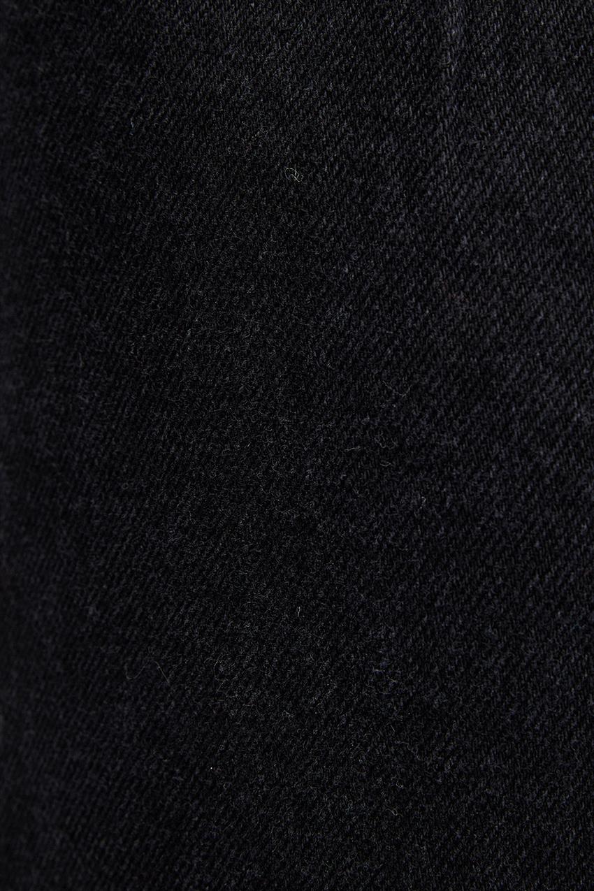 Bol Paça Denim Pantolon-Siyah 23F1X018-101