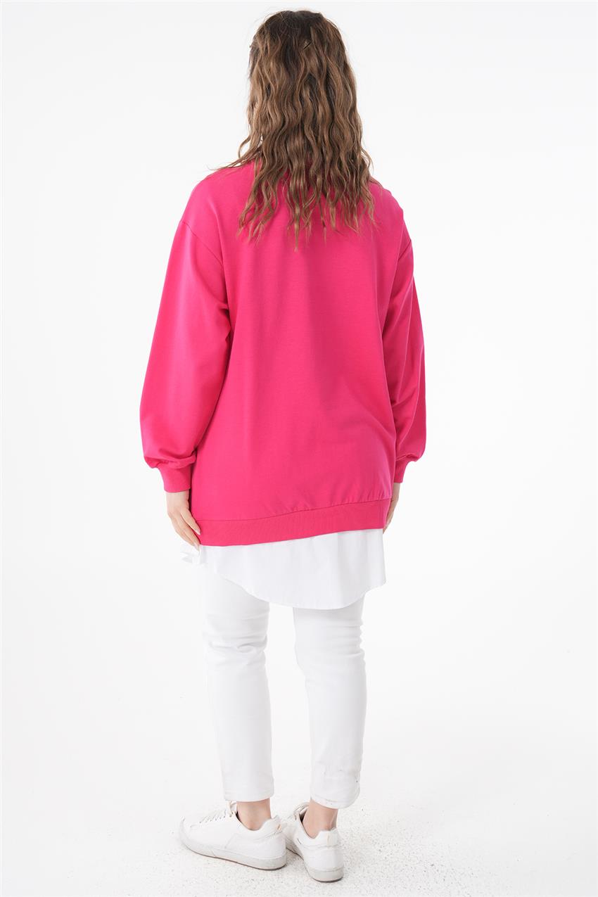 Sweatshirt-Fuchsia 270017-R091