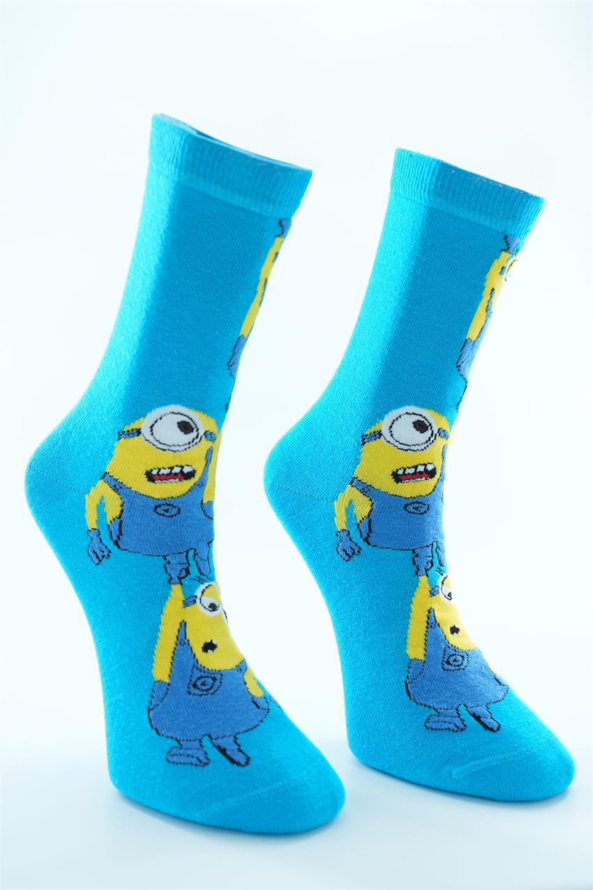 Socks-Turquoise 5675-19