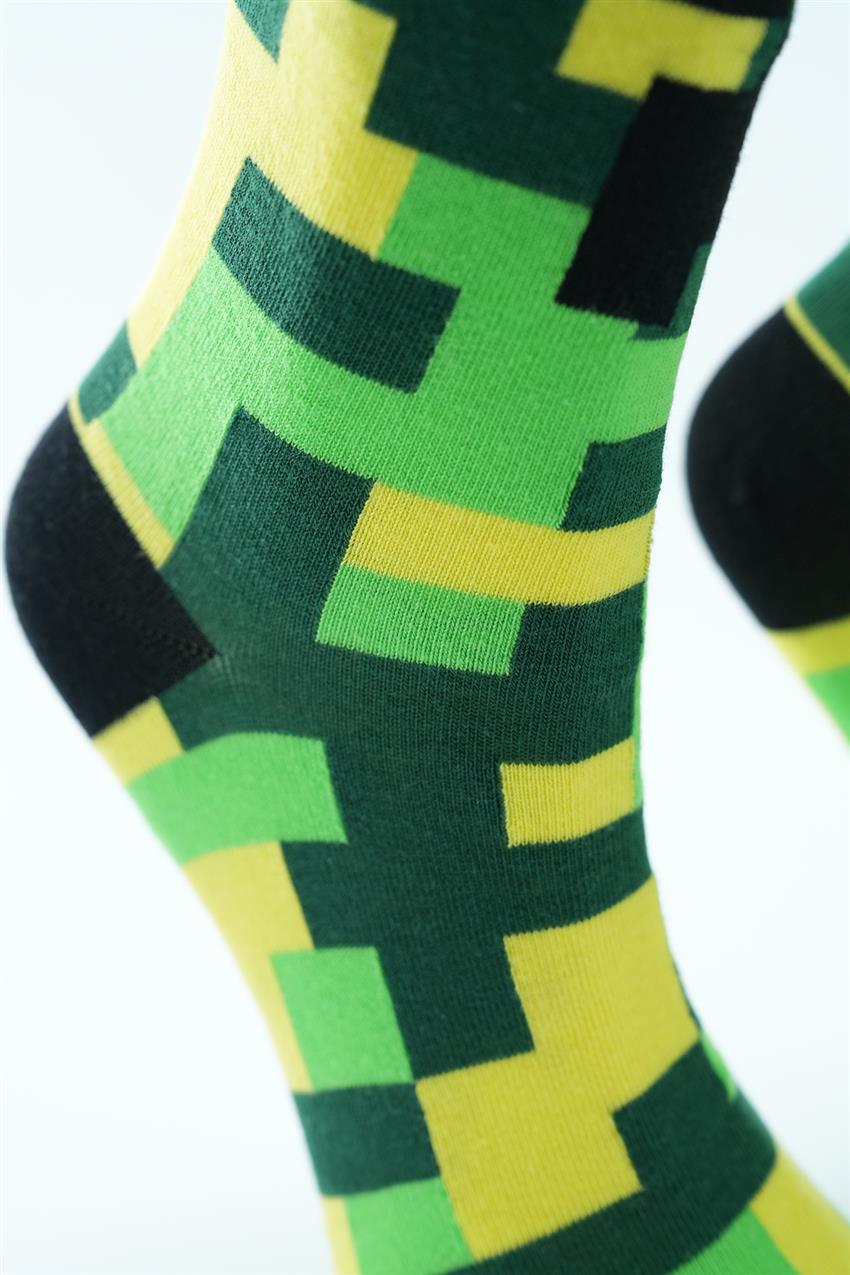 Socks-Green 1222-21