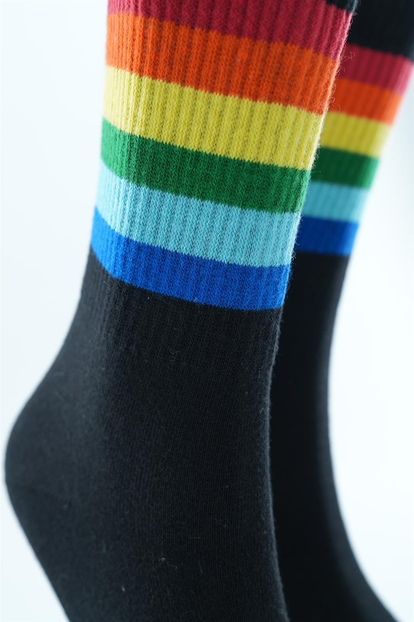 Socks-Black 0303-01