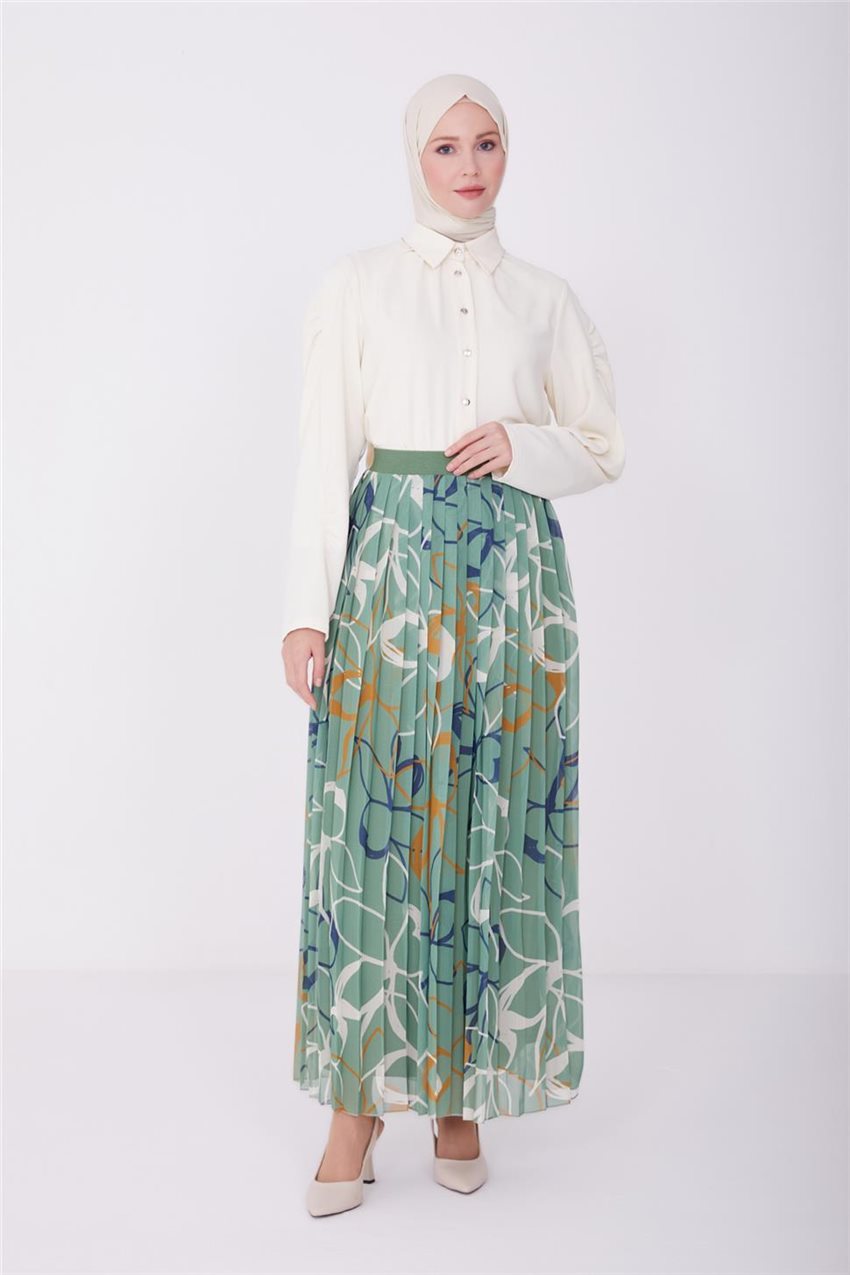 Skirt-Green K23YA4302001-2422
