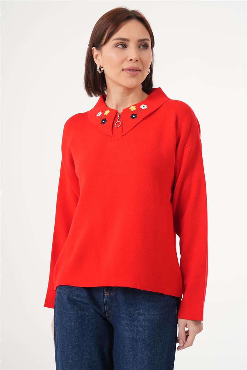 Blouse-Red SDN-447-34