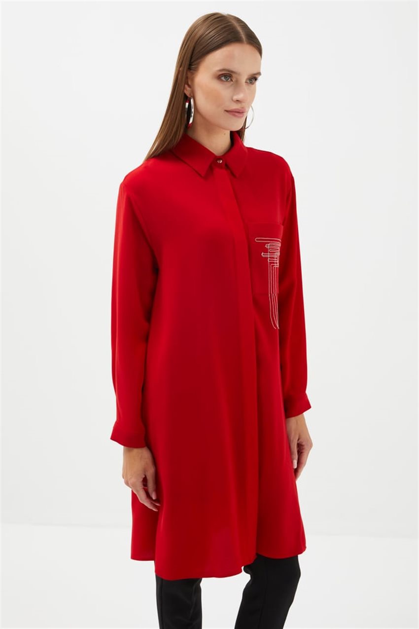 Tunic-Red Z23KB1327-R1143