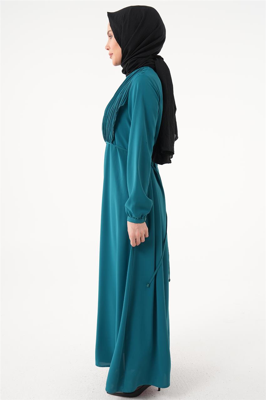 Pilise Görünümlü Nefti Elbise